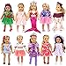 ebuddy 10 Set 18 Inch Doll Clothes  Fashion Outfit Fit for 18 inch Girl Doll Only Clothesl - Image 4