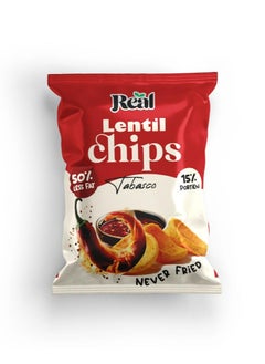 Real Protein Lentil Flakes Tabasco 60GM  - Image 1