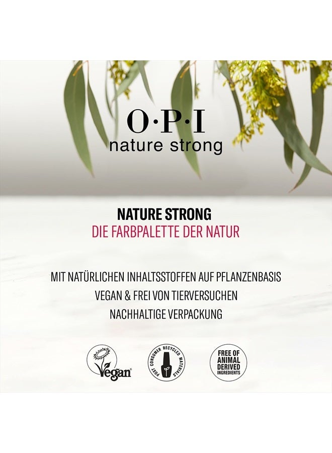OPI Nature Strong Vegan Nail Polish, A Bloom with a View, Red Nail Polish, Natural Origin, Cruelty-Free Nail Lacquer, 0.5 fl oz. - Image 4