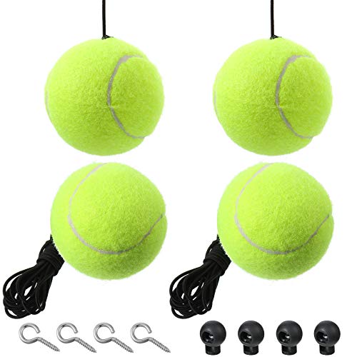 4 Sets Garage Parking Aid Ball Parking Guide System Sensor Assistant Kit Include 4 Retracting Ball with Rope 4 Adjustable Clips and 4 Screw Hooks Garage Car Stop Indicator for Vehicles