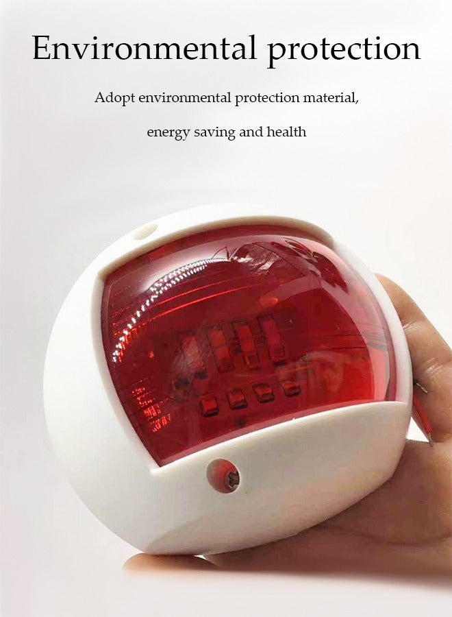 Loquat Boat Navigation Light, Marine Navigation Lights  Stern LED Navigation Light 112.6° IP66 3W,   Bow Light for Boats Led. Ideal for Pontoon and Small Boat - Image 4