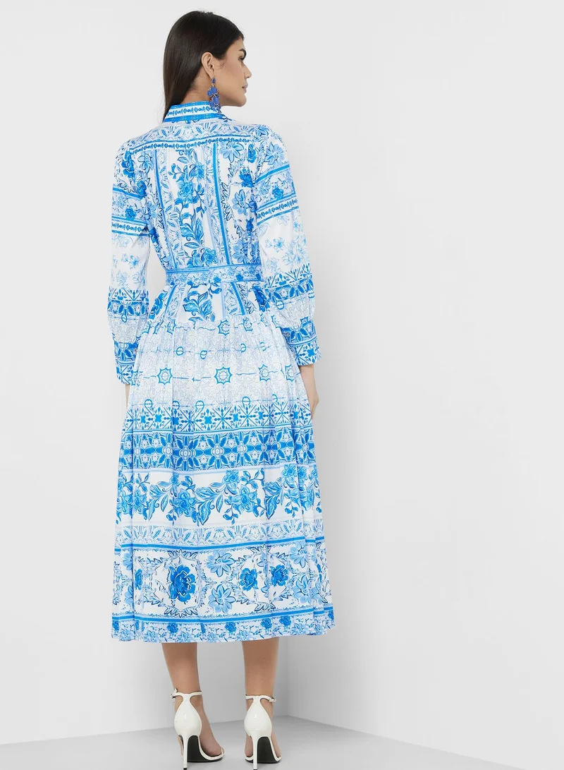 ELLA Floral Print Dress