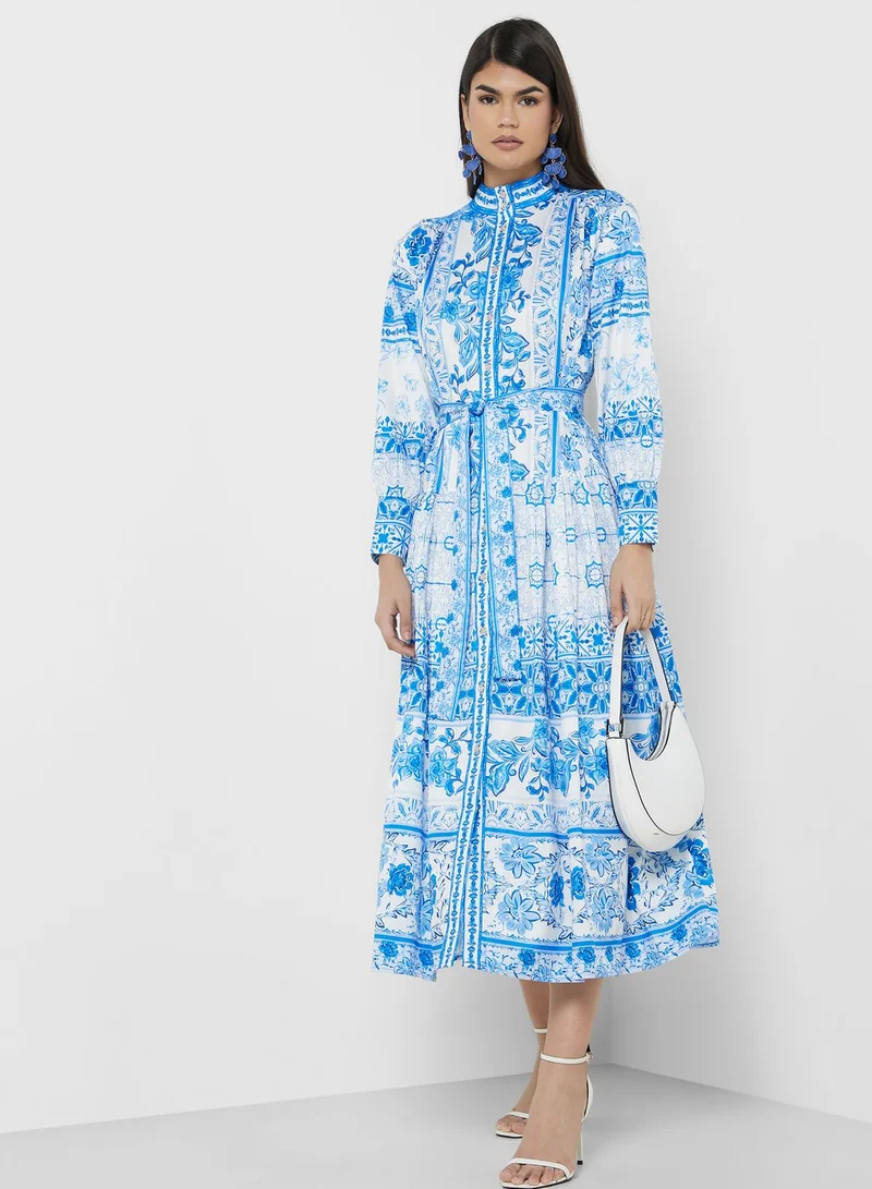 ELLA Floral Print Dress