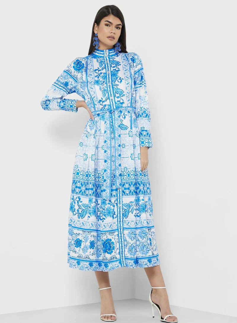 ELLA Floral Print Dress