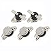 RuiLing 5-Pack KSD301 150 Degrees Centigrade Thermostat Thermal Control Switch 250V 10A Normally Closed NC Thermostat - Image 2
