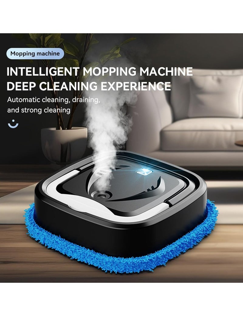 عام تنظيف منزلي ومكنسة كهربائية - روبوت مكنسة ذكية ، منظف خزان مياه أوتوماتيكي ، مكنسة كهربائية روبوتية متكاملة أنيقة (أسود) - Image 2