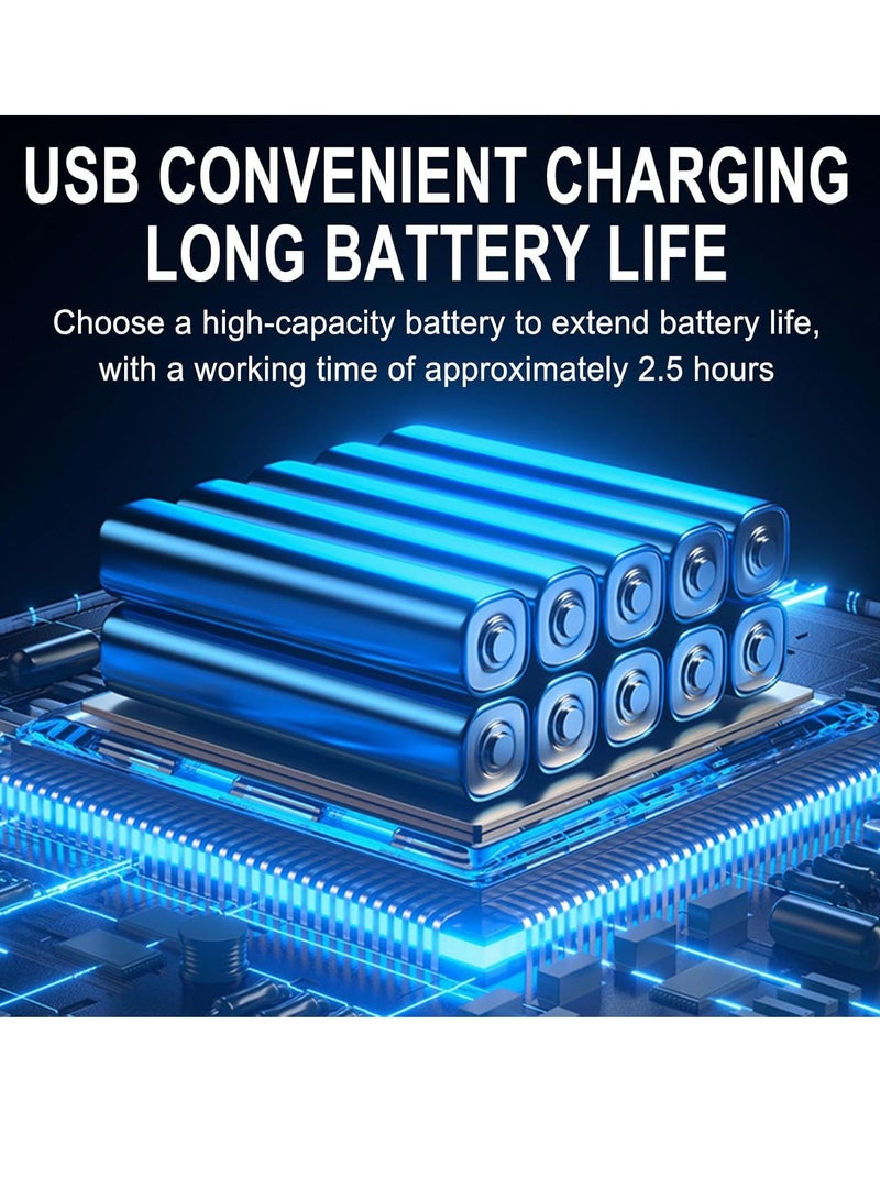 عام تنظيف منزلي ومكنسة كهربائية - روبوت مكنسة ذكية ، منظف خزان مياه أوتوماتيكي ، مكنسة كهربائية روبوتية متكاملة أنيقة (أسود) - Image 5