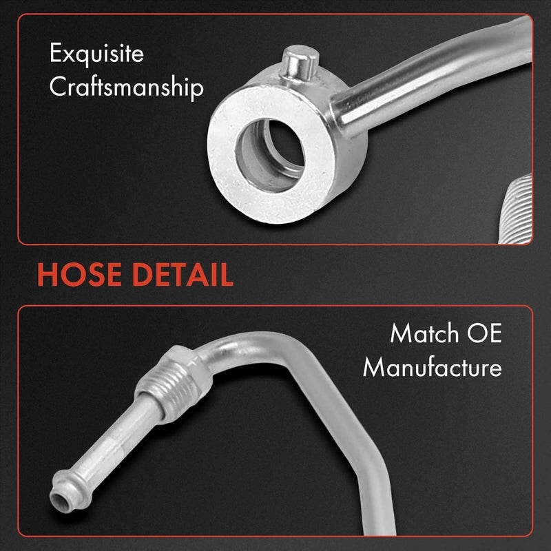 A-Premium Power Steering Pressure Line Hose Assembly for Kia Amanti 2007-2009 - Image 5