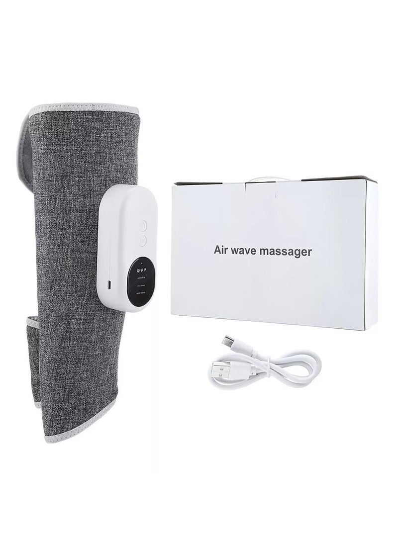 ماركة غير محددة Electric Leg Massager Leg Shaping Wireless Air Compression Heating Calf Massager with 3 Modes 2 Intensities Arm Body Circulation Muscle Relaxation Varicose Veins Physiotherapy (1 pcs)  - Image 1