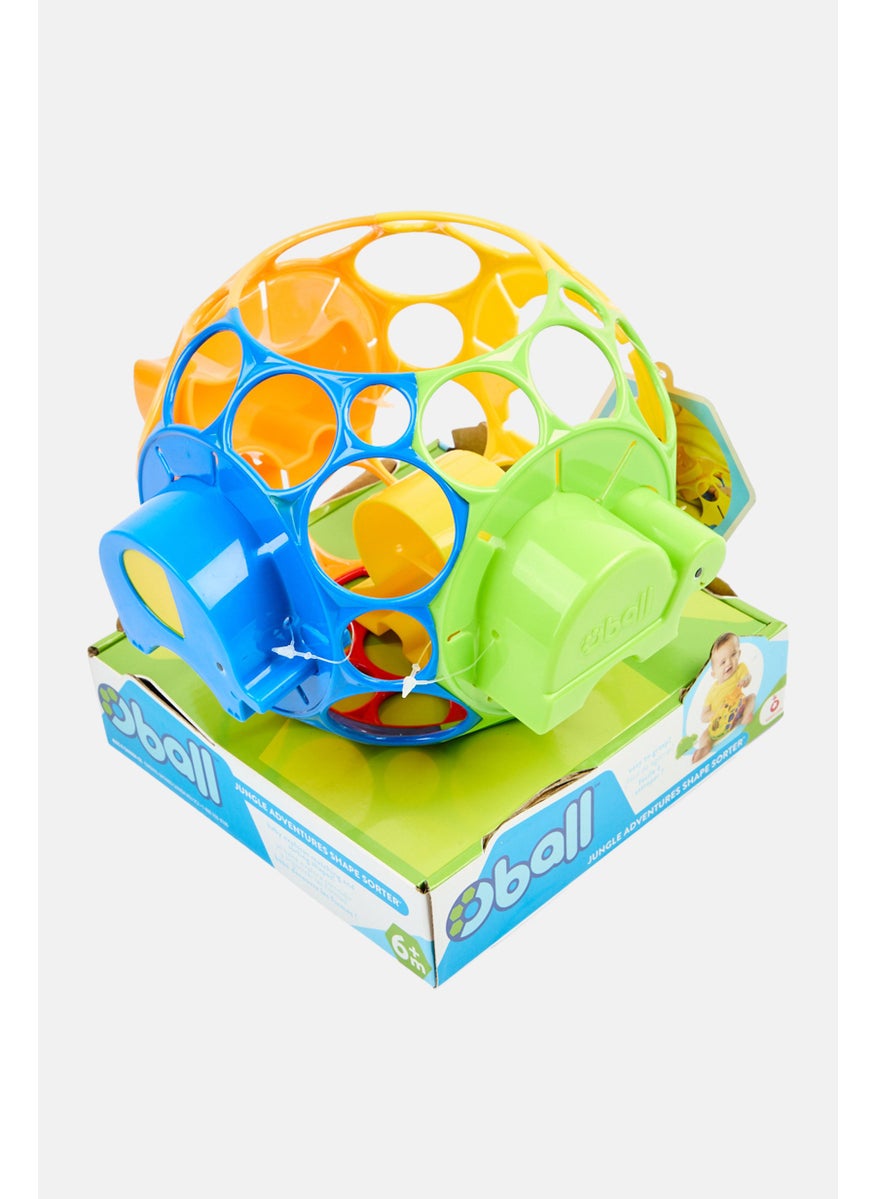 Oball Jungle Adventures Shape Sorter, Green Combo  - Image 3