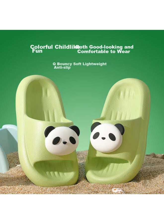 Daddy Pig Zhubaba Children's Slippers, Summer New Style, Boys Indoor Home Non-slip, Girls Baby Kids Parent-child Sandals, 180 - Image 1