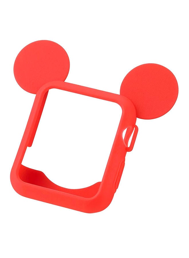 NIBEMINENT Protective Case Cover For Apple Watch Series 2 42mm Red - Image 1