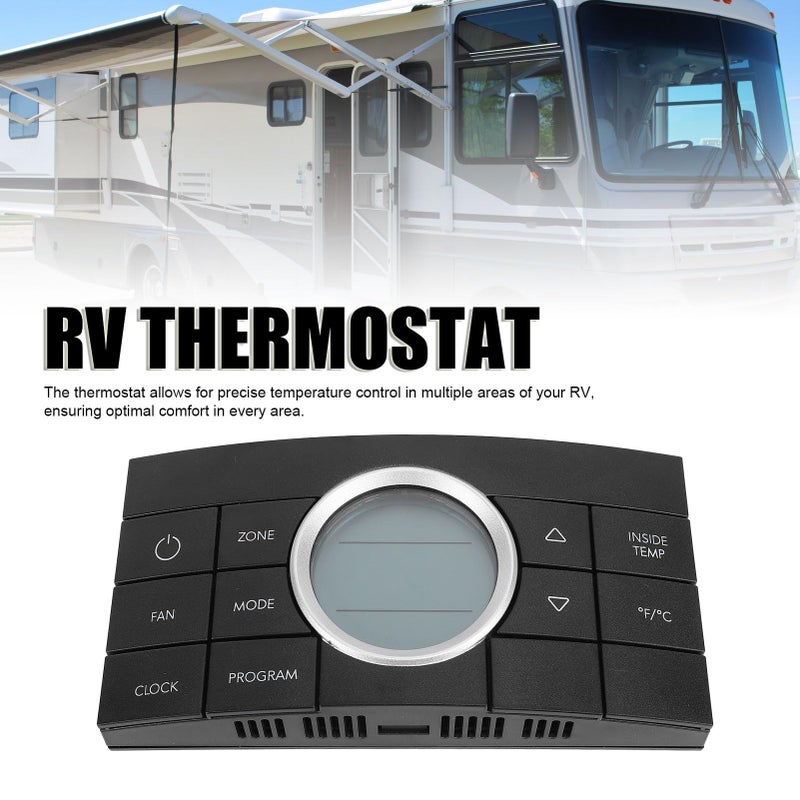 RV Thermostat 3314082.011 Multi Zone Comfort Control 10 Button Black - Image 5