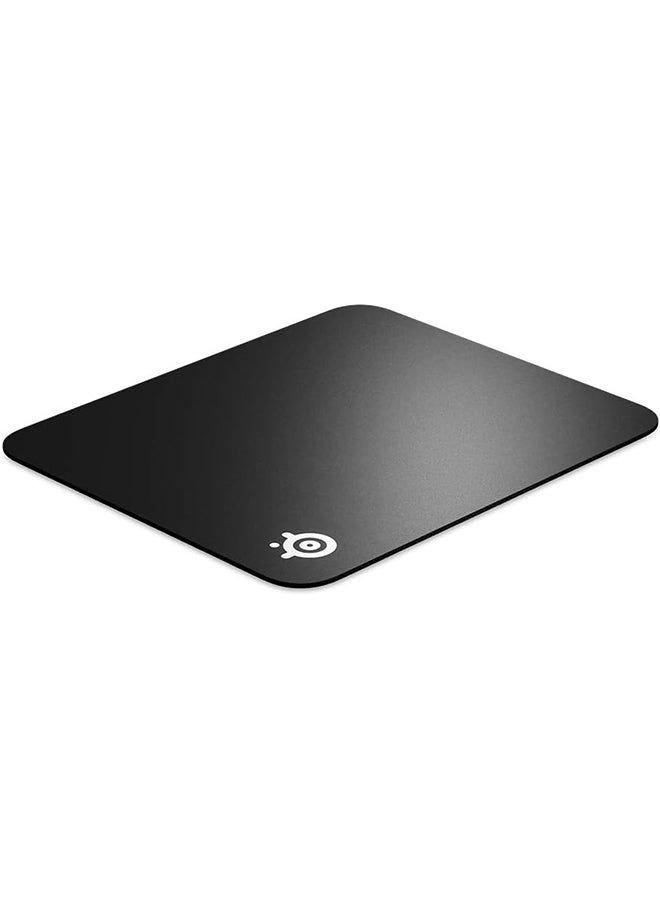 SteelSeries QcK Hard Gaming Mouse Pad - Enhanced Surface Texture - Optimized For Gaming Sensors - Durable Multi-layer construction - Size M - Black - Image 1