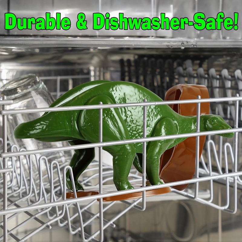 Funwares Original Nachosaurus Snack and Dip Set Dinosaur Nacho Holder - Image 5