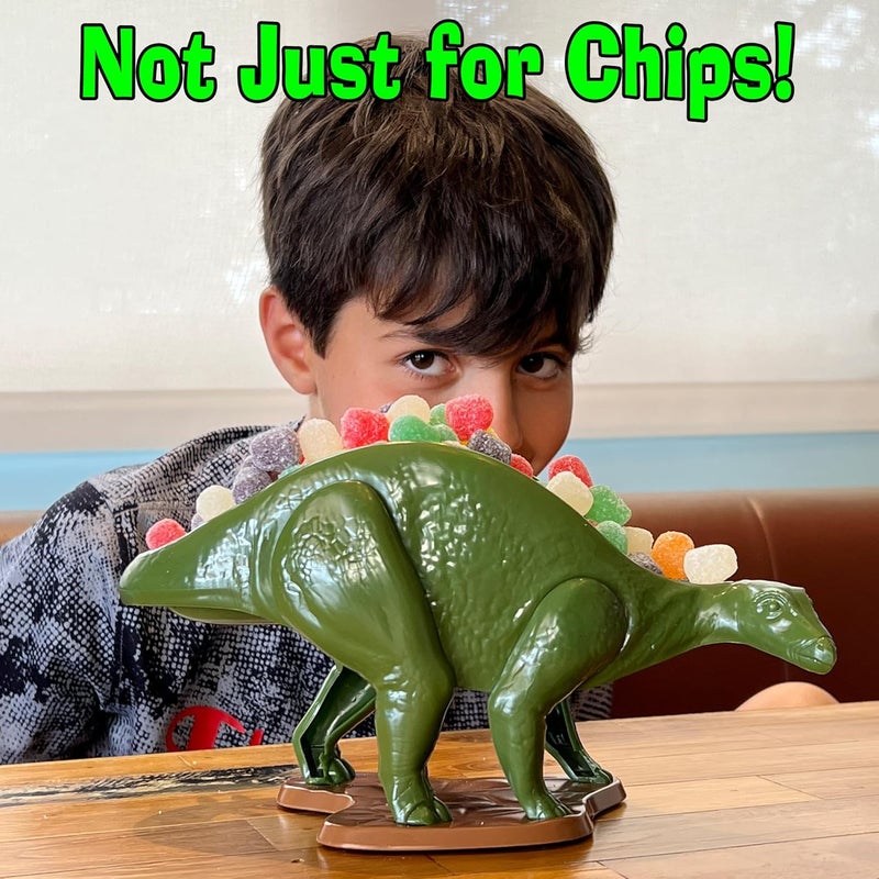Funwares Original Nachosaurus Snack and Dip Set Dinosaur Nacho Holder - Image 4