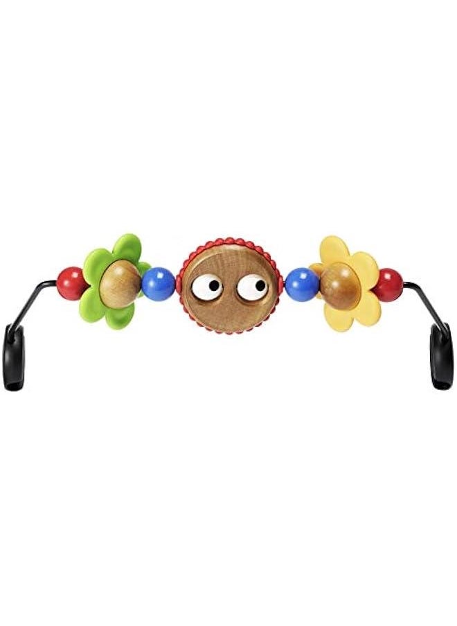BABYBJORN Wooden Toy for Bouncer - Googly Eyes (080500US),1 Count (Pack of 1)  - Image 1