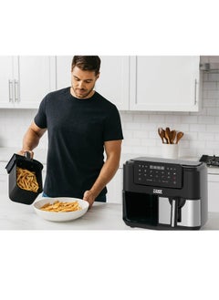 XPER Air Fryer - Two Separate Drawers - 2600 Watts - 9 Liters - XPAF-2D26W  - Image 3