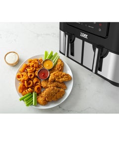 XPER Air Fryer - Two Separate Drawers - 2600 Watts - 9 Liters - XPAF-2D26W  - Image 4
