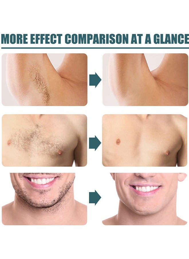 EELHOE - Moustache Hair Remover Cream, Hair Remover For Men, Fast And Effective Hair Remover For Men's Underarm, Chest, Back, Legs And Arms 50G - Image 1