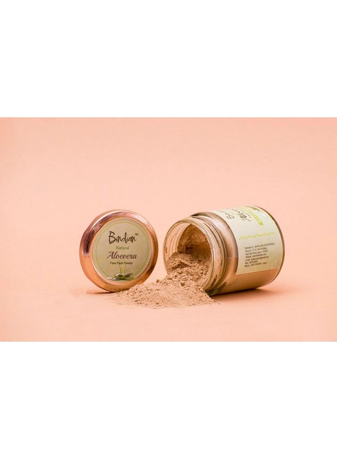 Bindian Aloevera Powder for Men & Women | Natural Face Pack Powder (100g) - Image 5