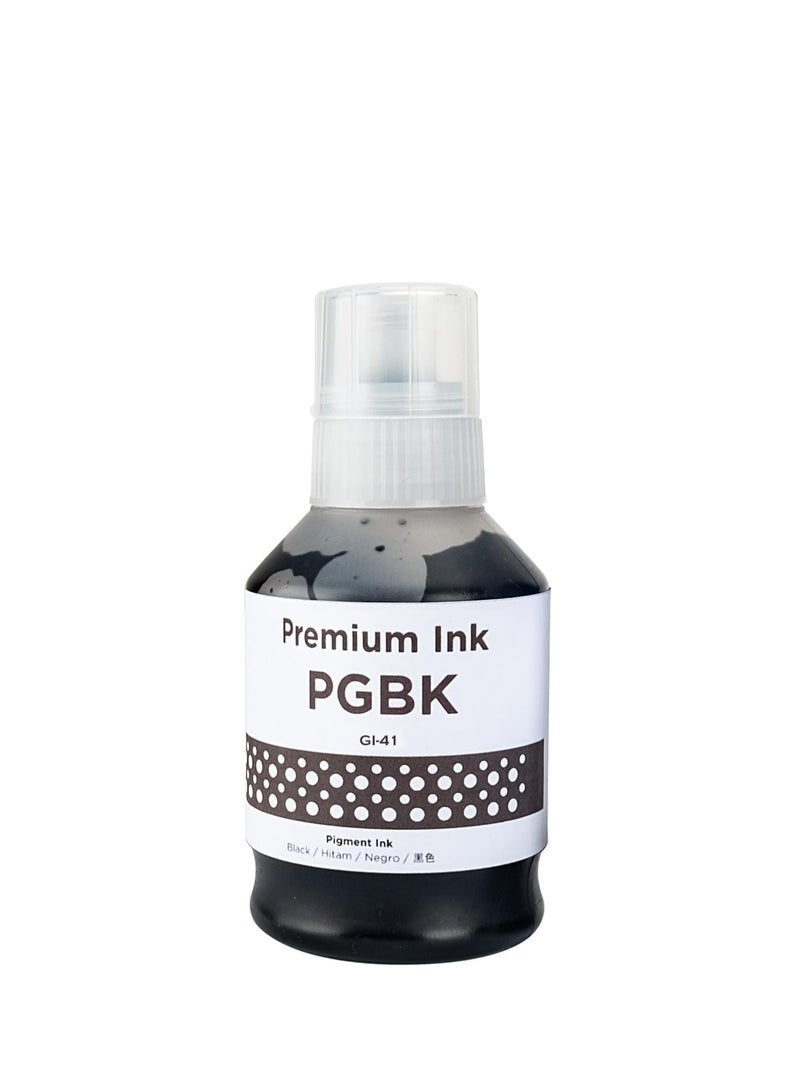 Terabyte GI- 41 ink set 4-Pack (PigmentBlack Cyan Magenta Yellow) GI 41 Compatible for CANON PIXMA G1420/G2420/G2460/G3420/G3460 - Image 3