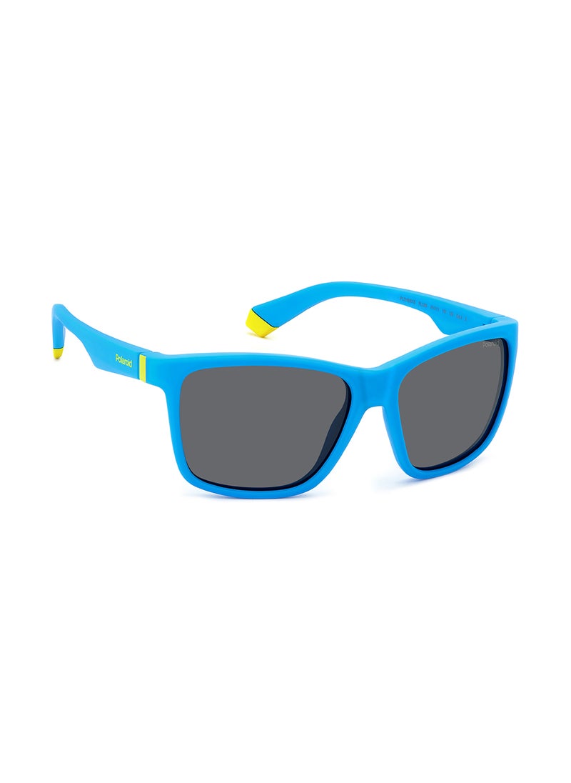 Kids Unisex Polarized Rectangular Sunglasses - Pld 8057/S Blue Millimeter - Lens Size: 50 Mm - pzsku/Z65BBA10D0D9EA86EA4ACZ/45/_/1708348191/b8f616d2-1af3-4277-aa11-5504e1680c99