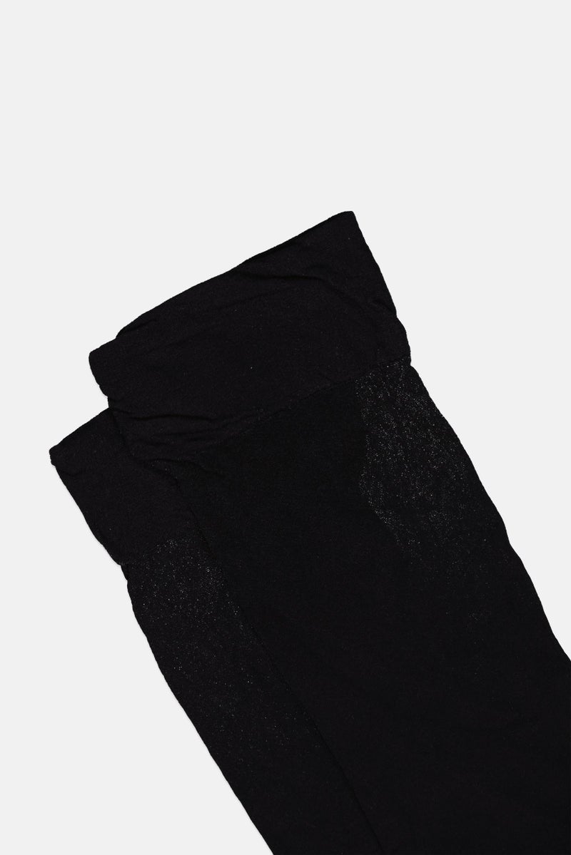 Esmara Women Vital 40 Support Knee Highs, Black - Image 2