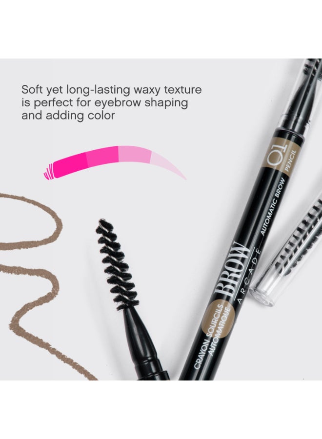 Vivienne Sabo   Automatic brow pencil Crayon sourcils automatique Brow Arcade shade shade 01 - Image 3