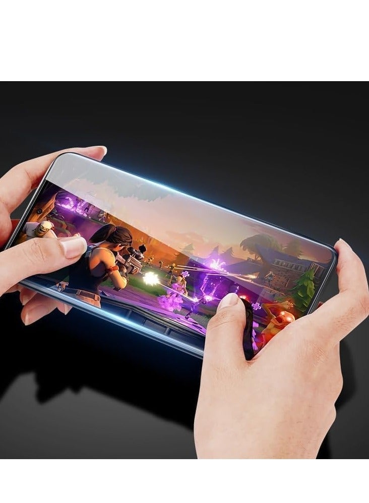 Raxoom 2-Pack 5D Clear Tempered Glass Screen Protector for OPPO A15 â€“ Ultra HD Full Coverage, 9H Hardness, Scratch-Resistant, Bubble-Free, Easy Installation, Edge-to-Edge Protection for OPPO Phones - Image 4