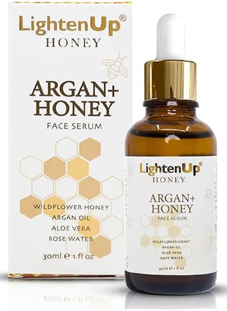LIGHTENUP - Argan+Honey Face Serum 30 ML - Image 1