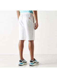 Kappa Kappa Logo Detail Shorts with Elasticated Waistband and Pockets  - Image 3