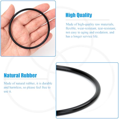 Eiahonen 3.5" OD Water Filter O-Ring for Reverse Osmosis Water Filter Housings, Replacement for ROES-50 Water Filter O-Ring Accessories (3 Pack) - Image 3