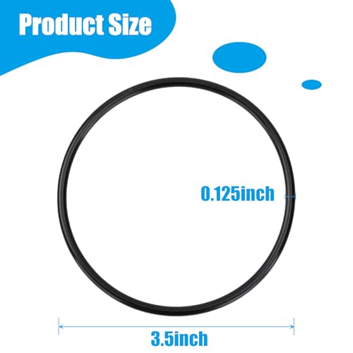 Eiahonen 3.5" OD Water Filter O-Ring for Reverse Osmosis Water Filter Housings, Replacement for ROES-50 Water Filter O-Ring Accessories (3 Pack) - Image 5