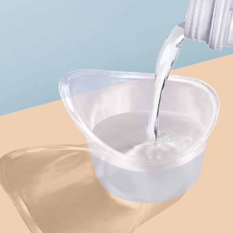 FRIGIIRE FRIGIIRE 100pieces 5ml Eye Wash Cup Plastic Eye Flush Cleaning Cups Portable Disposable Measuring Cup  - Image 5