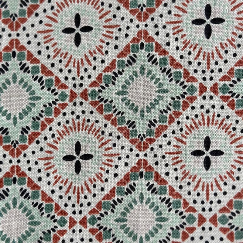 Oak & Lily Oak Lily Table Runner in Multicolour Ethnic Print 100 Cotton Washable AntiSkid European Quality 34x180 cm Ideal for 4 Seater 6 Seater Dining and Center Tables - Image 5