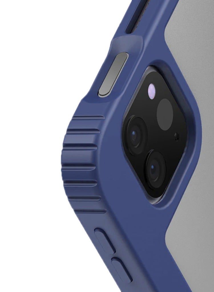 Uniq iPad Pro 11 inches Cover for (2021) and (2022) Model with Built in Stand, UNIQ Moven Case - Slate Blue Blue - Image 5