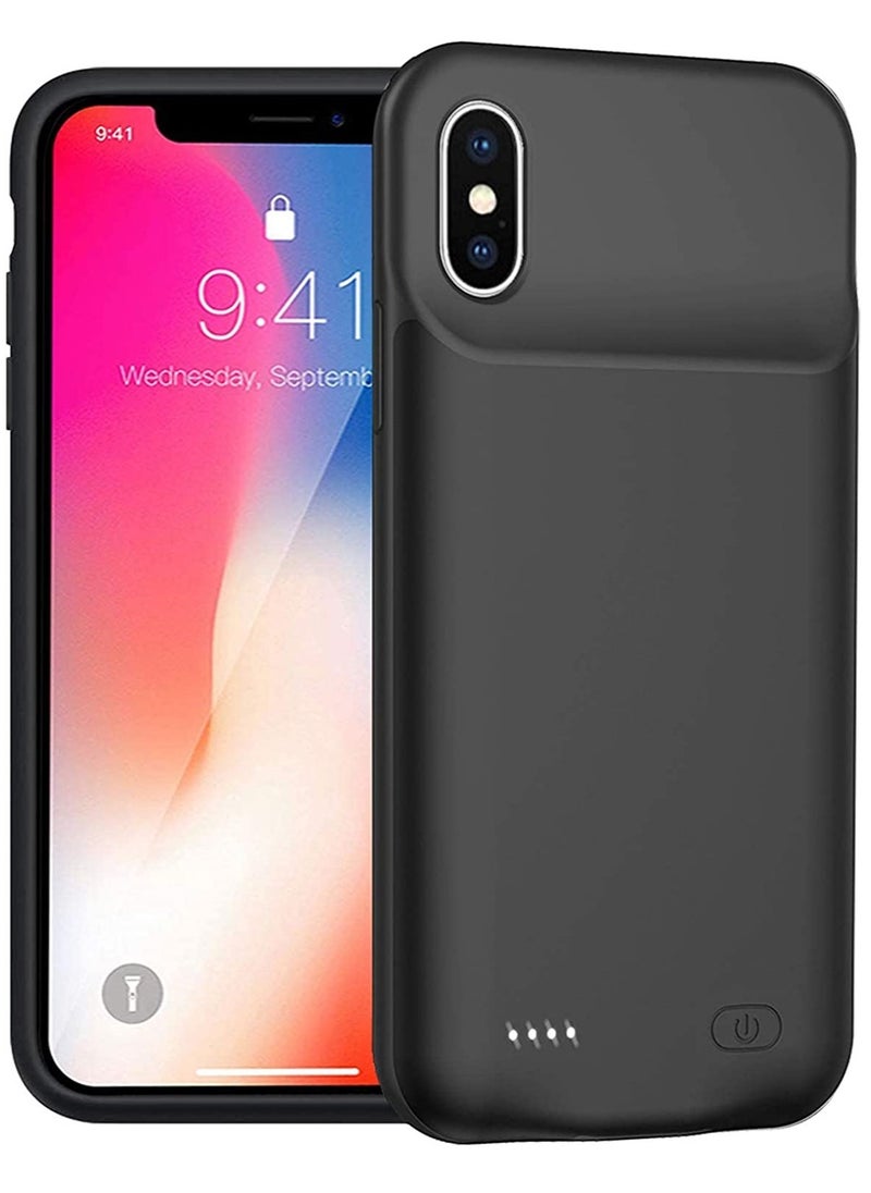 ELTRAZONE - Battery Case for iPhone X/Xs, 4000mAh Portable Protective Charging Case Extended Rechargeable Battery Pack Charger Case Compatible with iPhone X/XS (5.8 inch) - Image 1