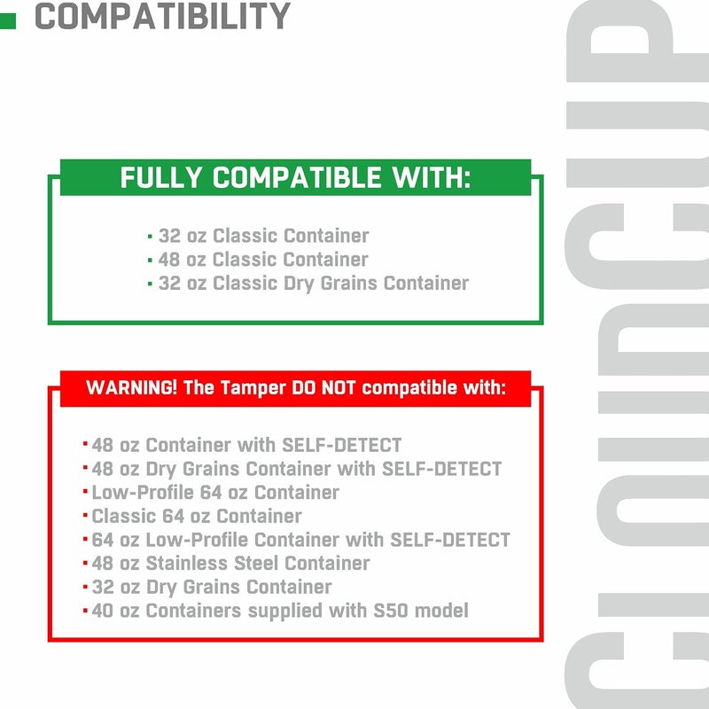 CloudCUP Plunger Replacement Blender Tamper Tool Small Mini Plunger for Vitamix Accessories Tamper Replacement Parts E310 Blender, Standard Container 32 Oz, 48 Oz - Image 4