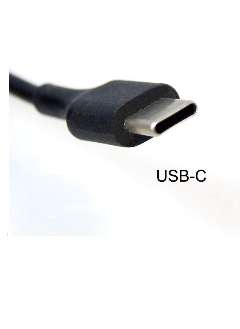 Generic - adapter 130W USB Type C for Dell 0K00F5 K00F5 XPS 15 9575 XPS 15 9570 XPS 15 2-in-1 9575 XPS 2-in-1 4K T XPS9575-7354BLK-PUS 20V 6.5A - Image 1