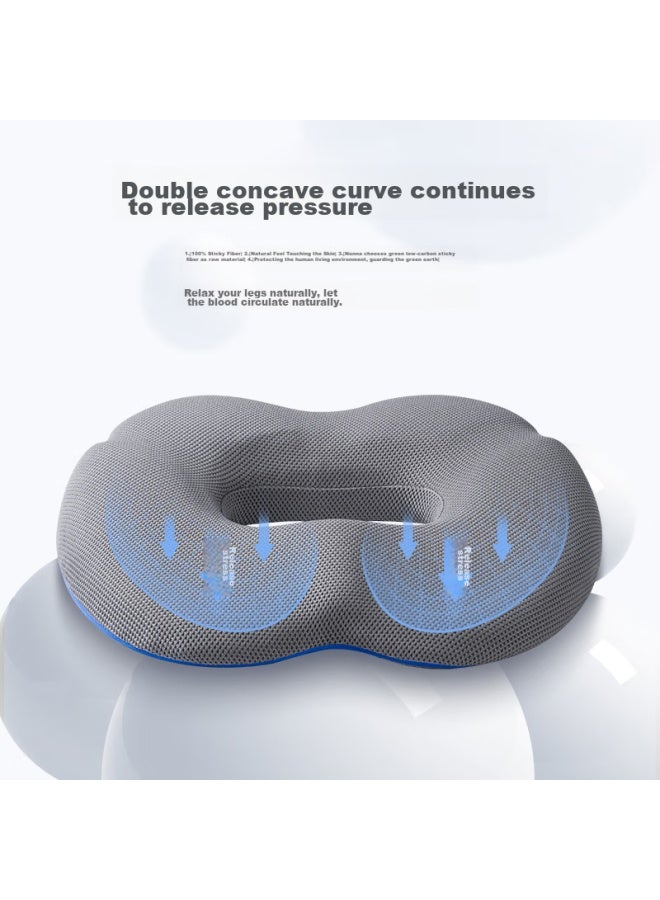 Jago Jiaoao Cushion, Office Hemorrhoid Cushion, Post-cesarean Section Breathable Chair Pad, Tailbone Pressure Relief Pad, Car Seat Cushion, Women's Style - Image 2