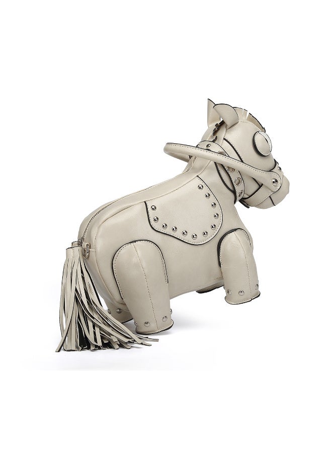 Ciara Sweet and cool, hot girl style, personalized and creative, pony-shaped bag, messenger bag, niche design  ﻿ - Image 3