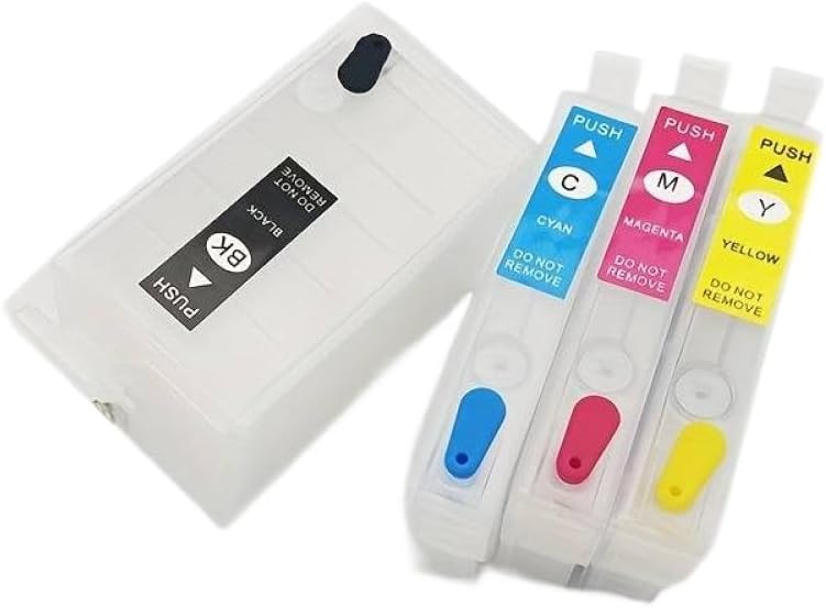 خرطوشات حبر قابلة لإعادة التعبئة متوافقة مع طابعات WF-3640، WF-7720، WF-7110، WF-7710، WF-3620، 252XL، 252 - Image 5
