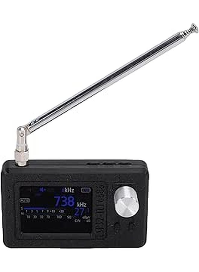 راديو جيب محمول بشاشة IPS LCD مقاس 2.0 بوصة، نطاق FM/LW/MW/SW من 65 ميجاهرتز إلى 27000 كيلوهرتز - Image 1