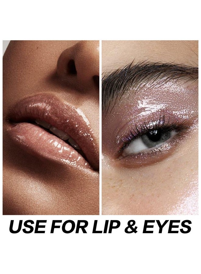 FOCALLURE High Shine Glitter Lip Gloss,Hydrates And Soothes Lips For A Gorgeous,Delivers A Non-Sticky Glossy Finish,Long-Lasting Shine & Fuller-Looking Lip Makeup,Pk04 Lolipop - Image 3