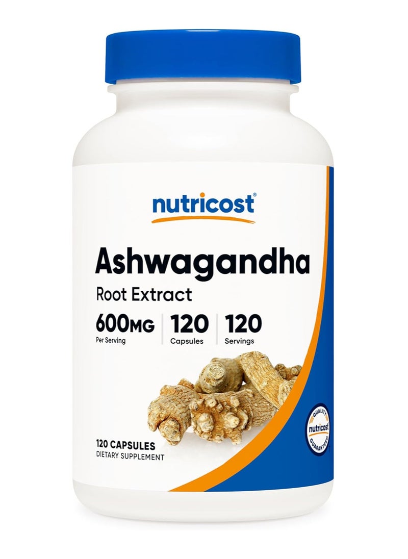 Ashwagandha Herbal Supplement 600mg 120 Capsules - pzsku/Z65BC5FEAC142347334AAZ/45/_/1723021128/668d3a0c-fbab-4662-b29a-38610273cc0a