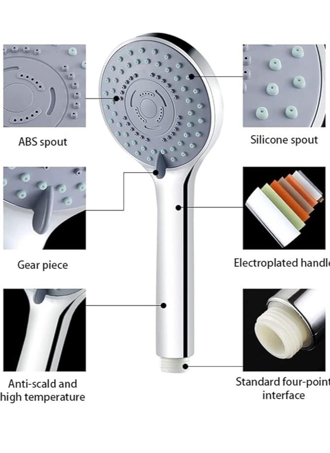 NOVEX Sliding Bar Shower Kit with 3 Flow Message Set  - Image 4