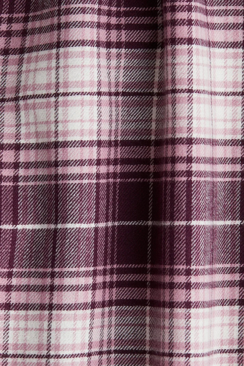 H&M Cotton poplin trousers