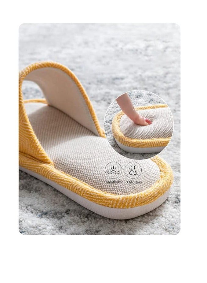 GUDOO Anti-Slip Fabric Slippers Saudi Men Women - Ventilated Home and Mosque Shoes - Image 3
