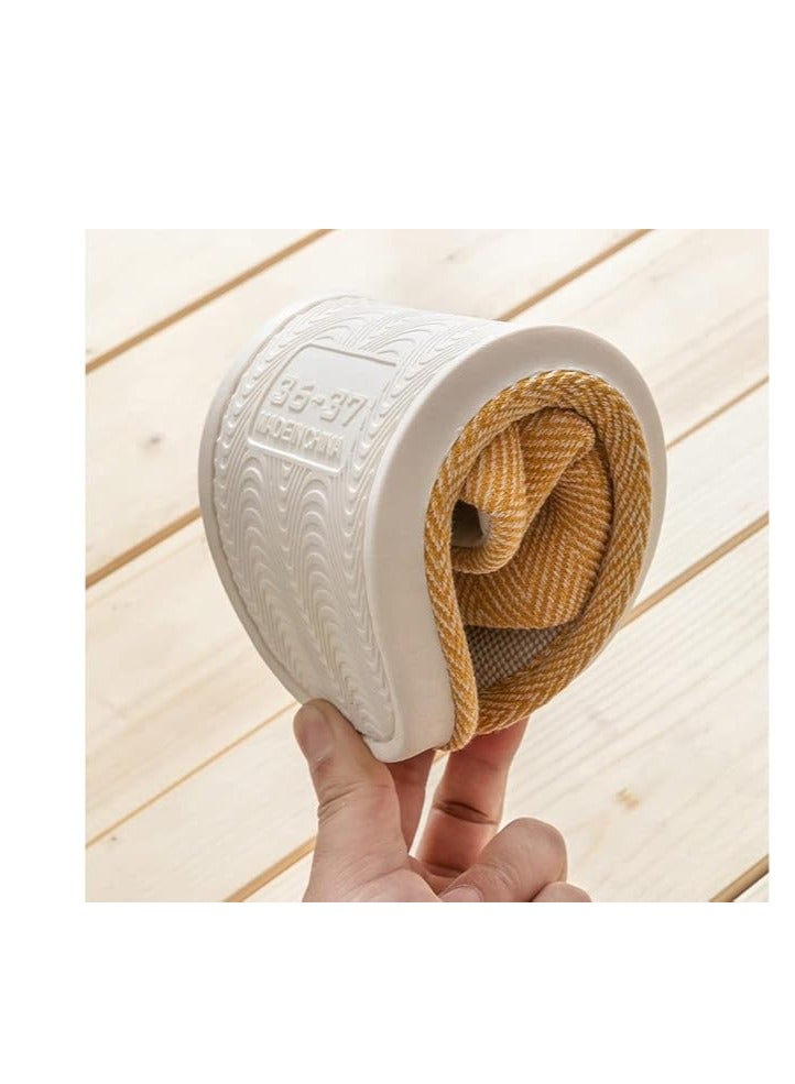 GUDOO Anti-Slip Fabric Slippers Saudi Men Women - Ventilated Home and Mosque Shoes - Image 4